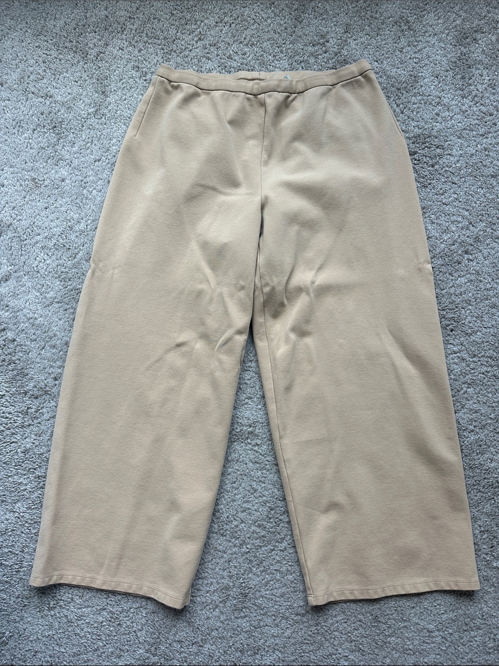 Orvis Wide-Leg Pants in Tan